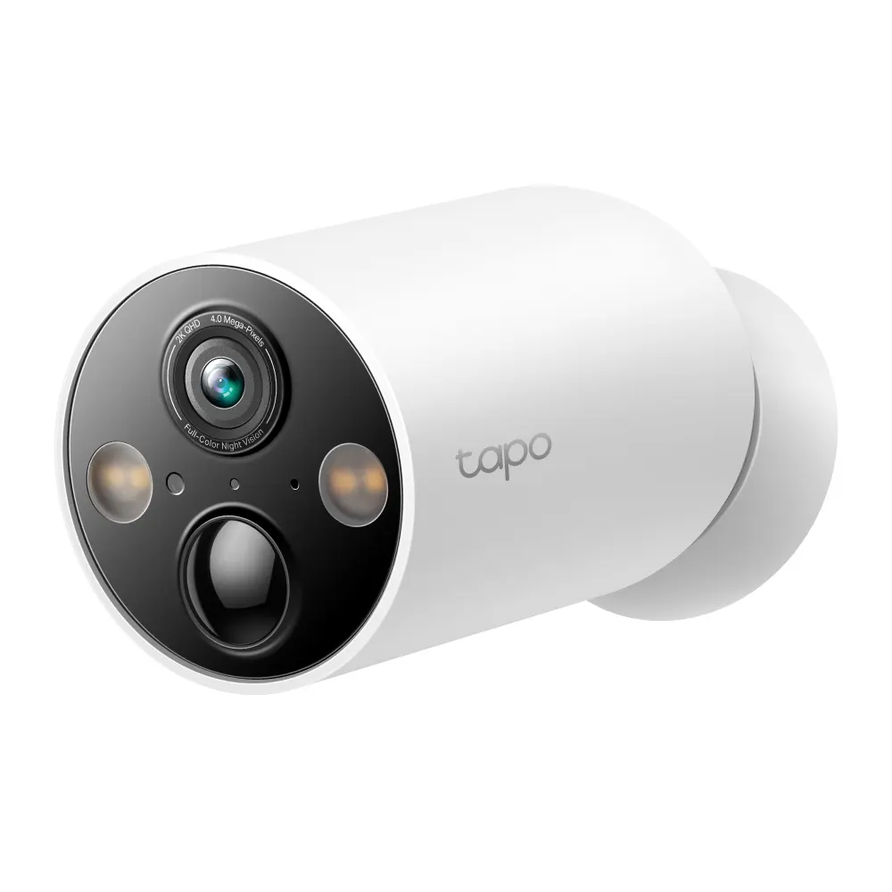 TP-Link Tapo C425 Wire-Free Security Camera - 2560 × 1440 (2K), Wi-Fi, 150° Viewing Angle, Up to 300-Day Battery Life, Solar Power Compatibility