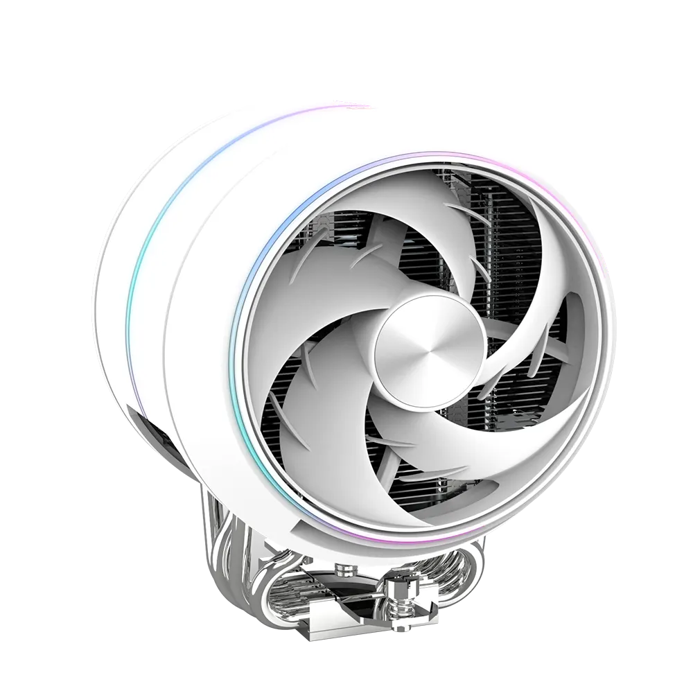 Zalman CPU cooler ZET5, ARGB LGA 1851, 1700, 1200, 115x, AM5, AM4, 4pin PWM, 3pin+5VARGB, TDP200W, white