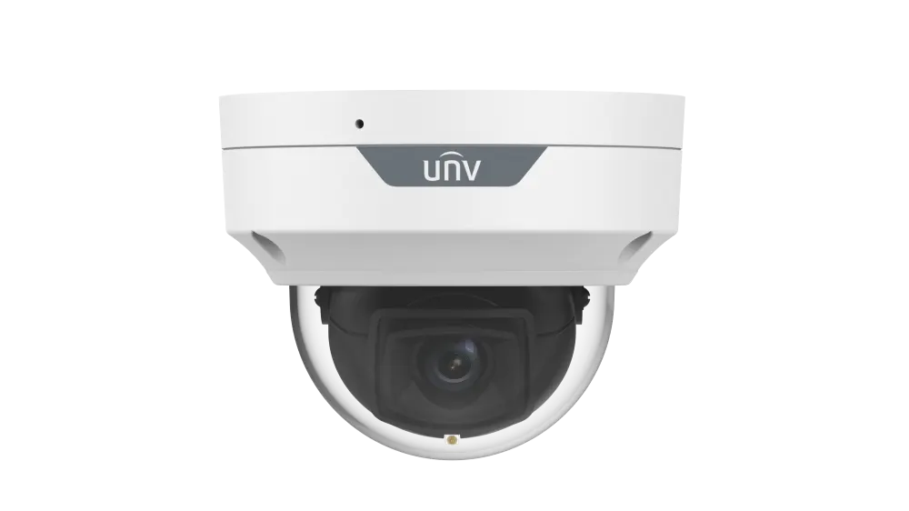 IP კამერა - 8მპ, 2.8მმ, Dome, UMD, Mic, SD, ColorHunter, Wise-ISP, Uniview IPC3528LE-ADF28K-WP