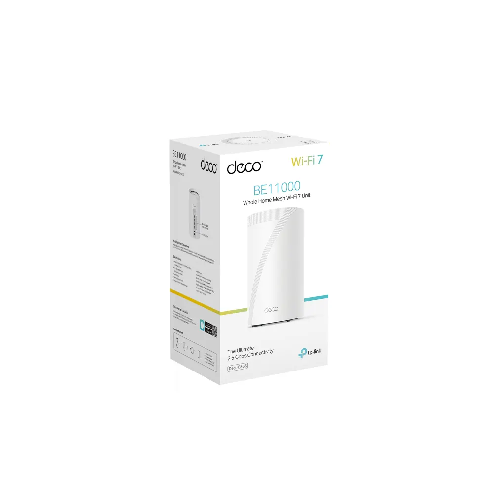 Mesh სისტემა TP-Link Deco BE65 Home Mesh WiFi 7 System