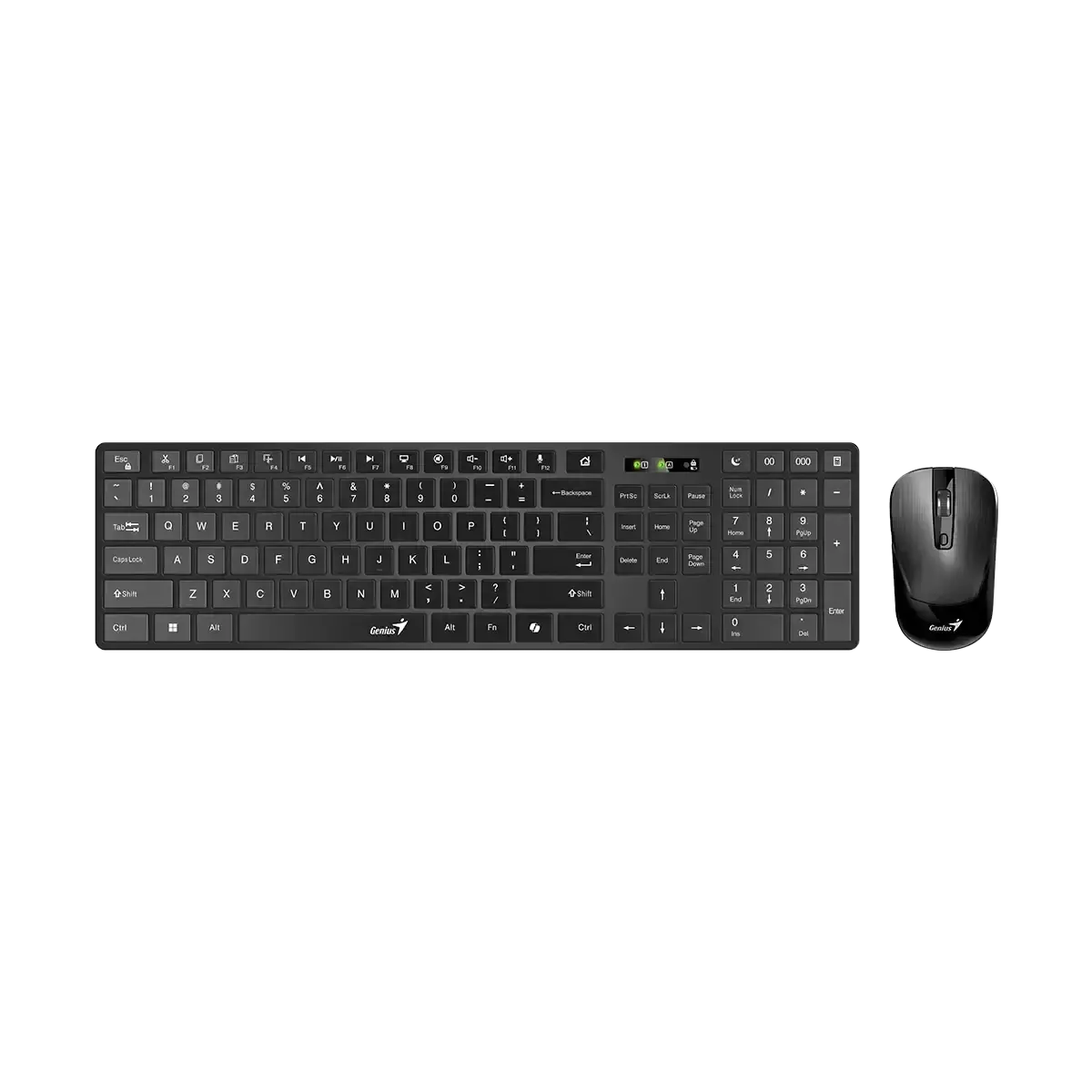 Genius, SlimStar 8250, AI Copilot Key, Keyboard + Mouse, Black