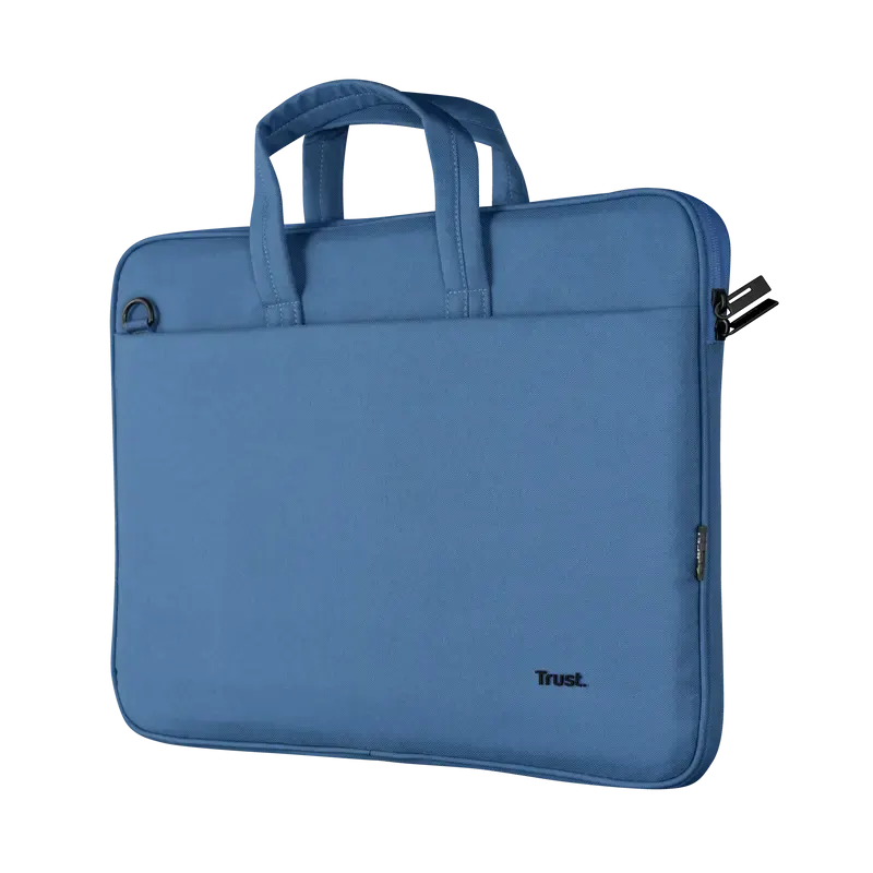 24448 TRUST BOLOGNA LAPTOP BAG 16″ ECO BLUE
