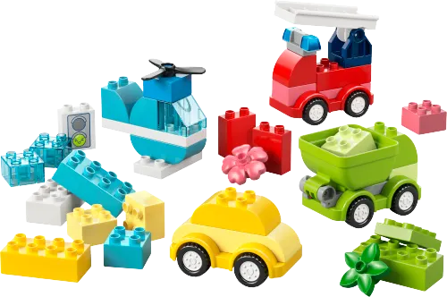 კონსტრუქტორი LEGO DUPLO My First Creative Vehicles 10474
