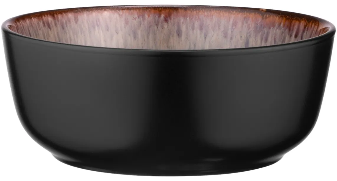 ჯამი Ardesto Bowl Bolzano, 720ml, ceramic, black-brown