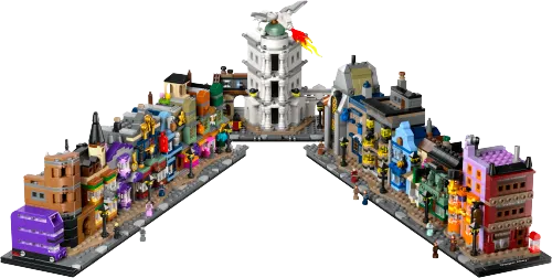 კონსტრუქტორი LEGO Harry Potter Diagon Alley Wizarding Shops 76444