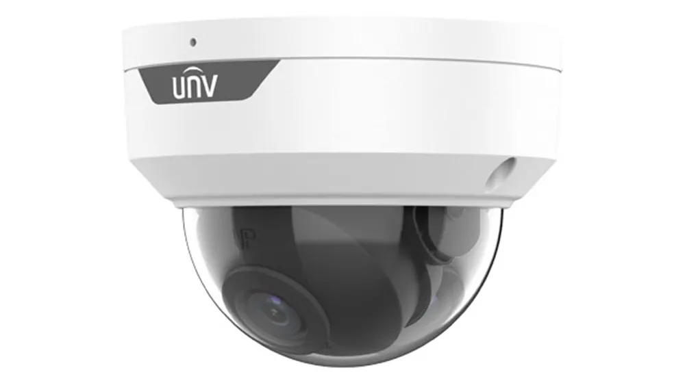 IP კამერა - 2მპ, 2.8მმ, Dome, IK10, Mic, SD, ANR, WiFi Uniview IPC322LB-AF28WK-G