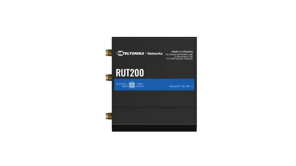 RUT200 LTE Cat 4 Router, Teltonika
