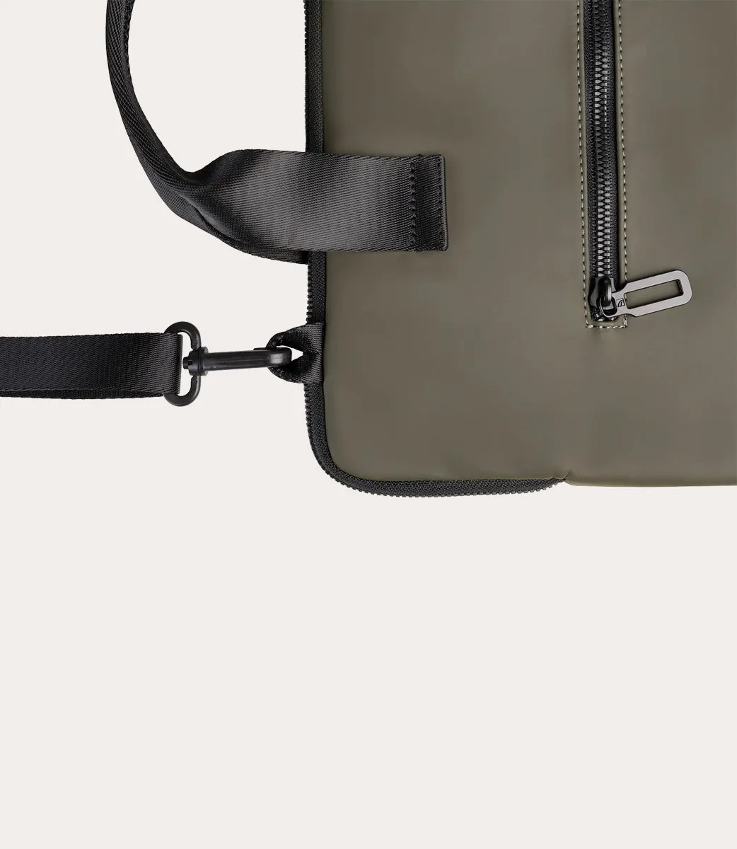 ნოუთბუქის ჩანთა Tucano GOMMO SUPER SLIM LAPTOP BAG 15"/16", MILITARY GREEN