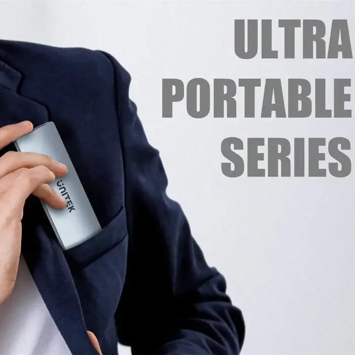 S1230A, UNITEK, USB-C 10Gbps to NVMe & SATA M.2 Enclosure.