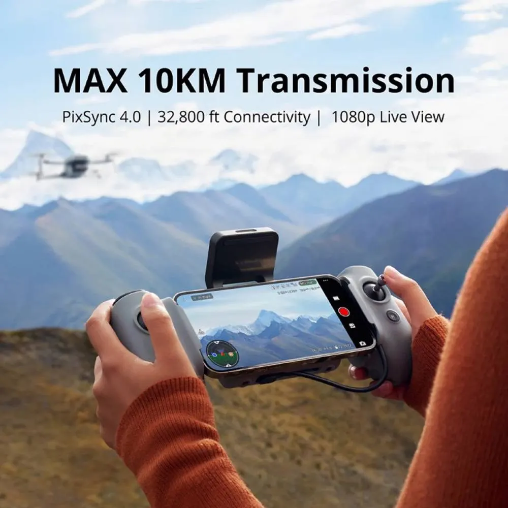 Drone Potensic ATOM 2 Screen Remote (Fly More Combo) AI Tracking Grey