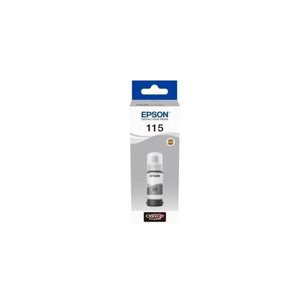 Epson კარტრიჯის მელანი I/C (b) L8160/L8180, 115 ECOTANK GREY INK BOTTLE