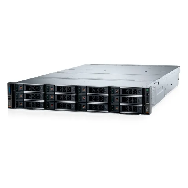 სერვერი DELL PE R760XD2/ 28x3.5/ 1x4510/ 1x32GB 5600MT/s/ 25x16TB 7.2K/ H755/ 2x1GbE/ iDRAC9, Ent/ Rails/ 2x1100W/ 3YW w/o HDD