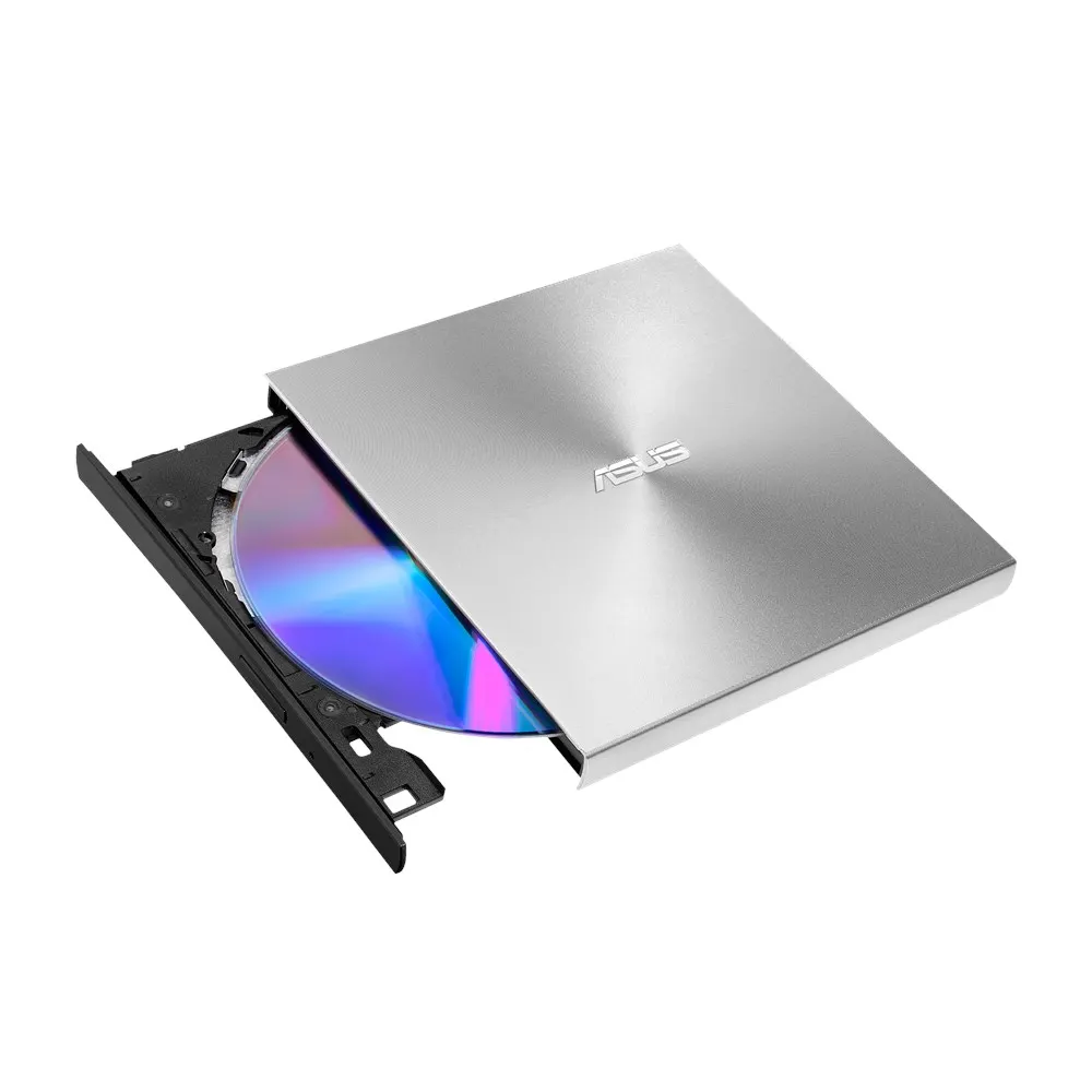 ASUS ODD portable SDRW-08U9M-U DVD+-R/RW burner M-DISC USB2.0 Slim silver Retail Box
