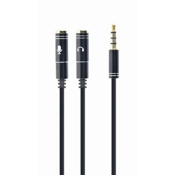 აუდიო კაბელი Gembird 3.5mm to 2x3.5mm