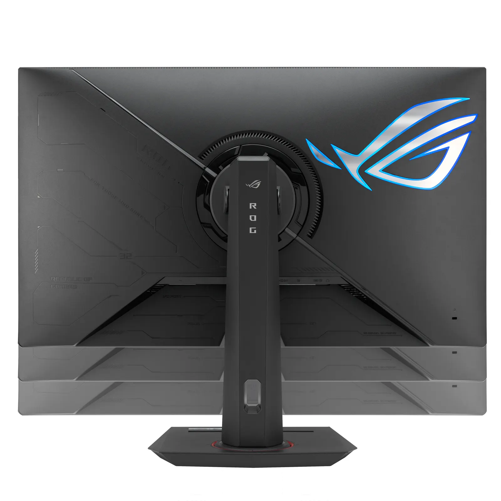Monitor Asus 31.5" ROG Strix XG32UCG HDMI, DP, USB-C, IPS, 3840x2160, dual mode (4K 160Hz/ FHD 320Hz), 160Hz, 0.3ms, DCI-P3 95%, G-SYNC, HDR, Aura