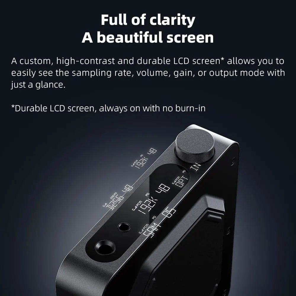 DAC გამაძლიერებელი FiiO K11 R2R (F3031K) Optical, Coaxial, RCA, Type-C, Desktop DAC And Headphone Amplifier Black