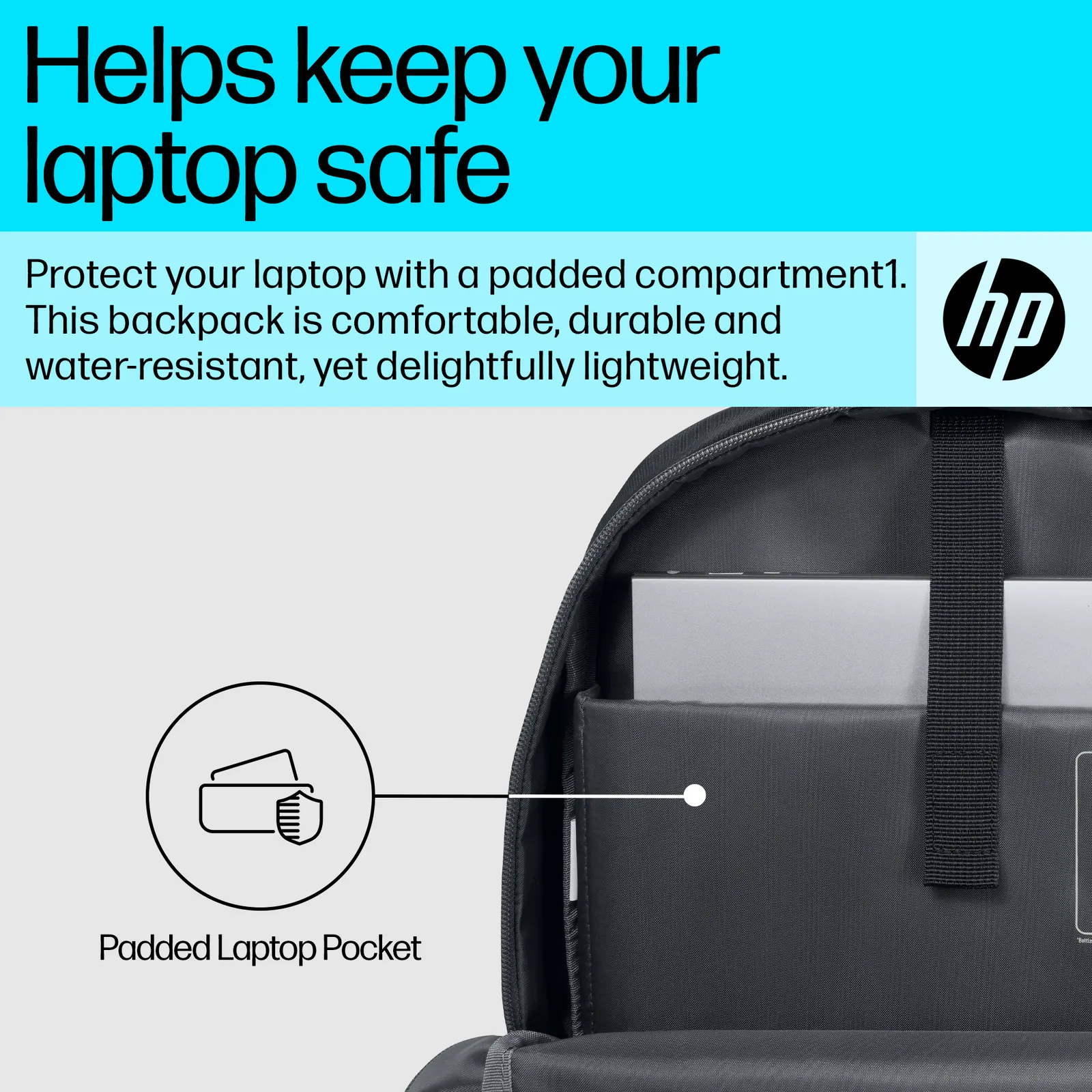 HP 15.6 Laptop Backpack