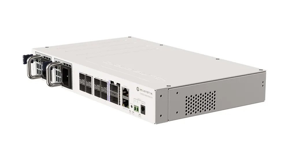 მართვადი სვიჩი - CRS510, L3, 8XS, 2XQ, MikroTik CRS510-8XS-2XQ-IN