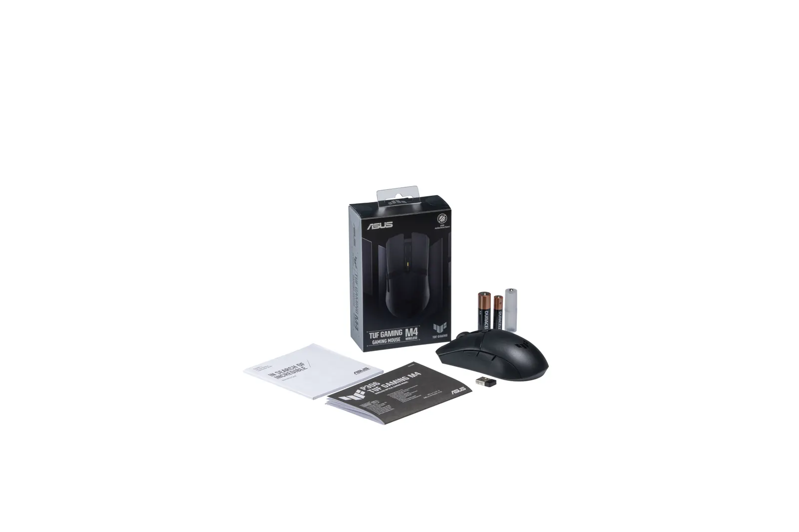 Mouse ASUS TUF M4, WL/BT, black