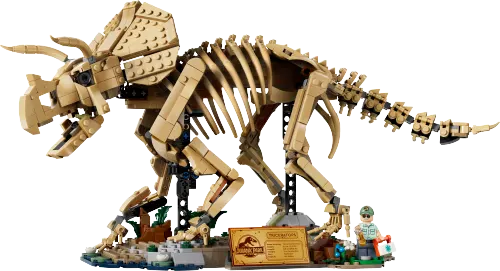 კონსტრუქტორი LEGO Jurassic World Dinosaur Fossils: Triceratops 77985