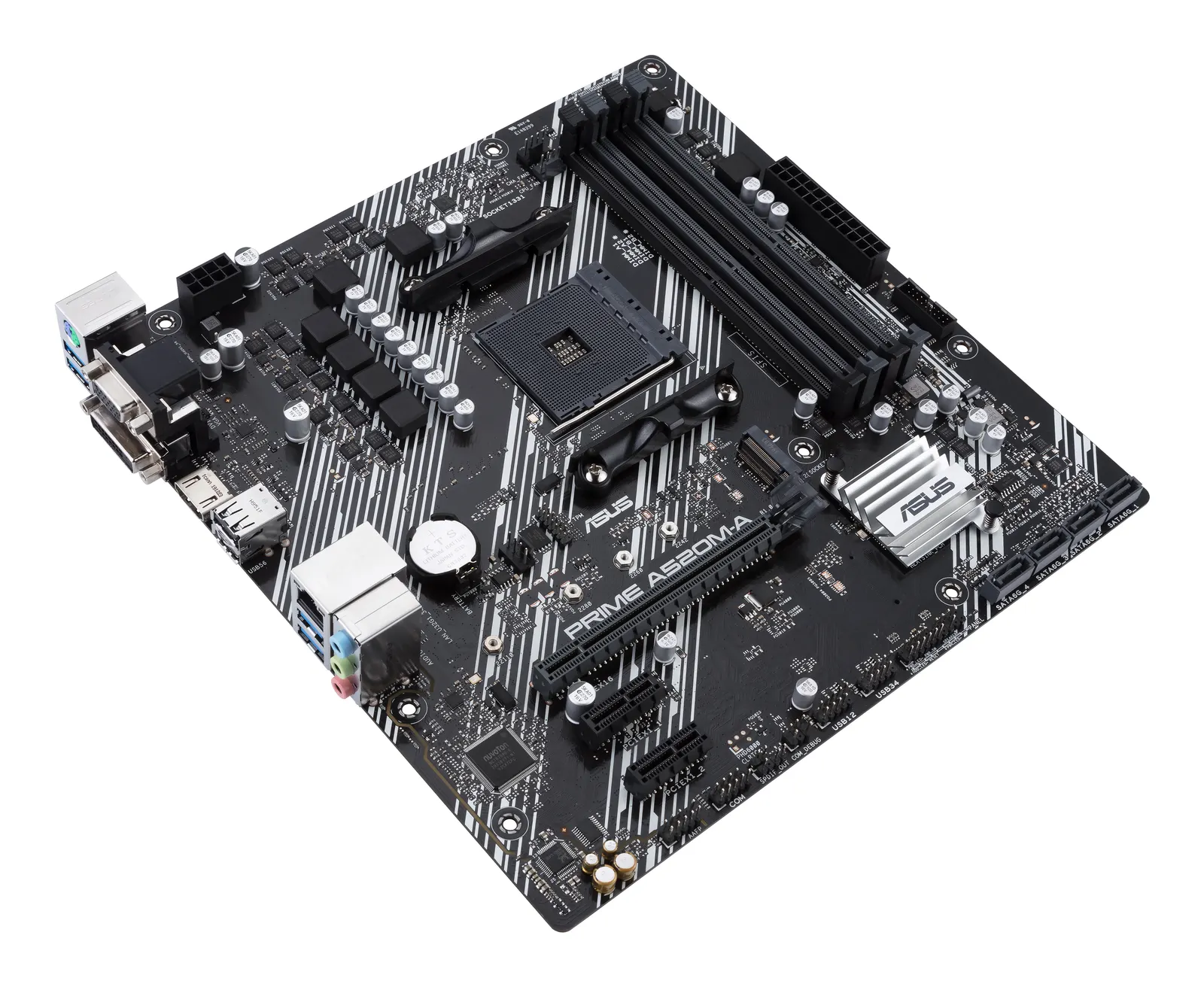 დედაპლატა ASUS Motherboard PRIME A520M-A II/CSM sAM4 A520 4xDDR4 HDMI D-Sub DP mATX
