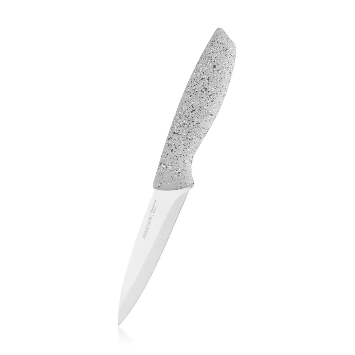 Knives set with block ARDESTO Gemini, 6pcs, stainless steel, plastic, grey