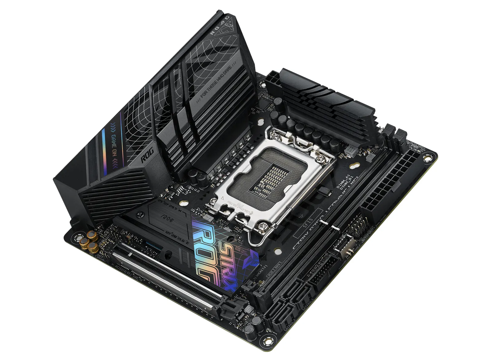 ASUS Motherboard ROG STRIX B760-I GAMING WIFI s1700 B760 2xDDR5 M.2 HDMI DP Wi-Fi BT mITX