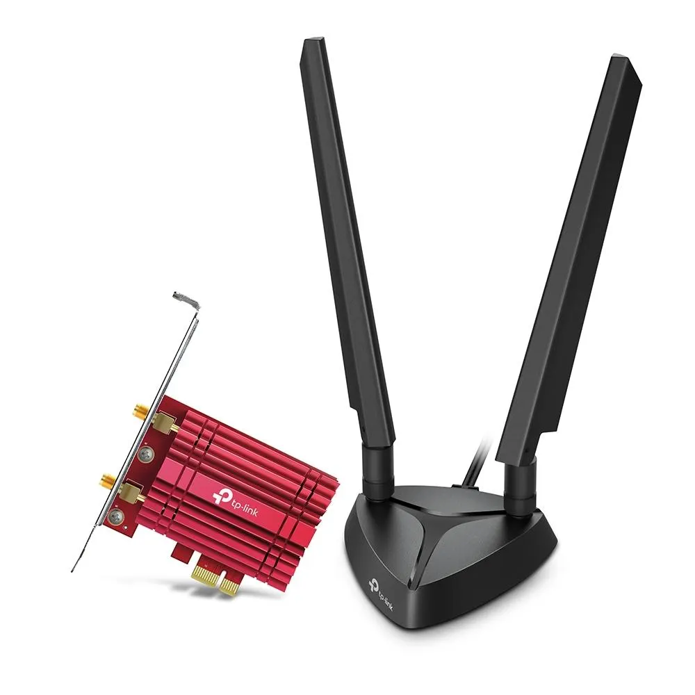 TP-Link, Archer TXE75E, AXE5400 Wi-Fi 6E Bluetooth PCle Adapter