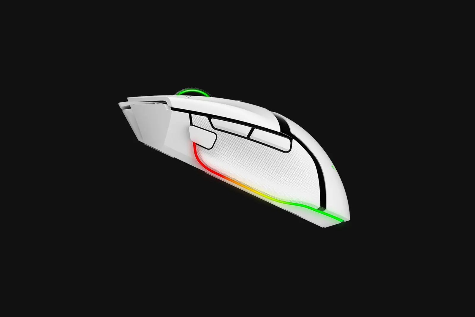 მაუსი Razer Mouse Basilisk V3 Pro, RGB, USB-A/WL/BT, white