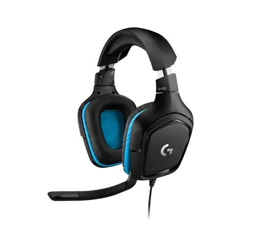 logitech, G432 Wired Gaming Headset Black