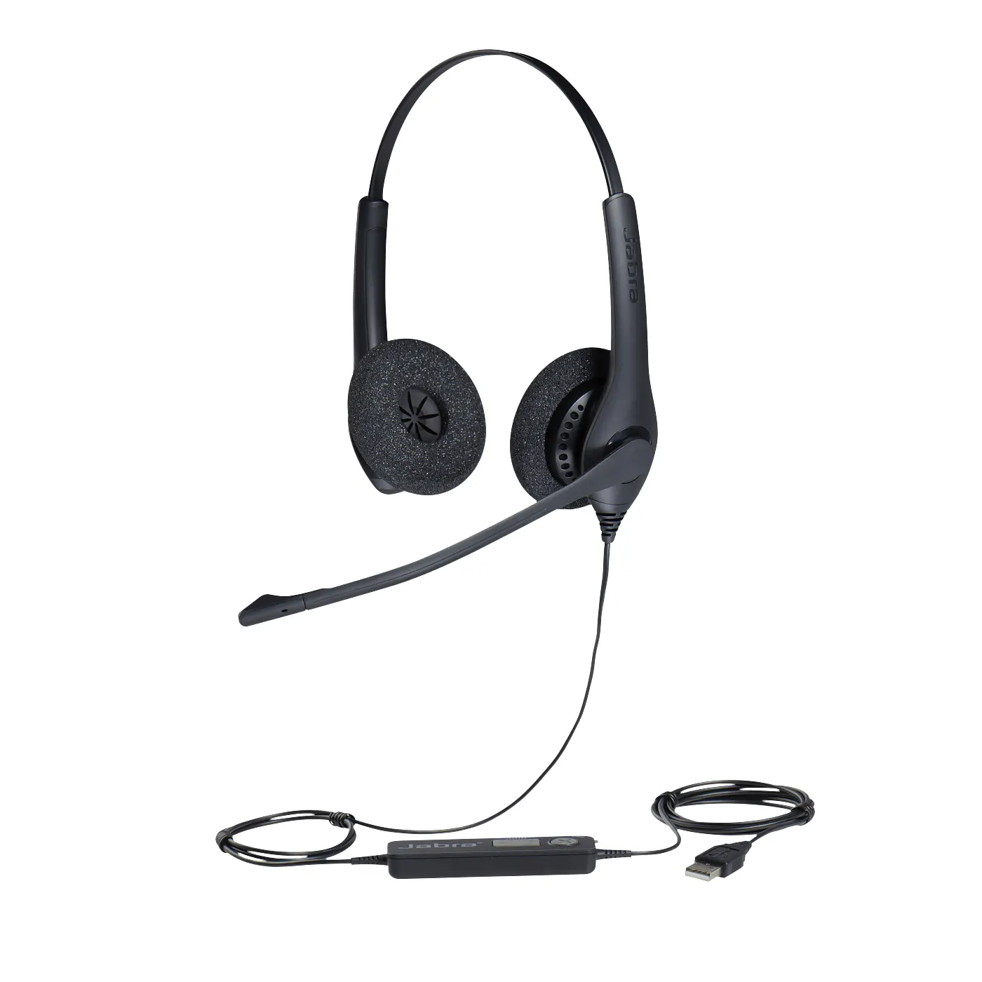 ყურსასმენი Jabra BIZ 1500 Duo, USB, NC, Global