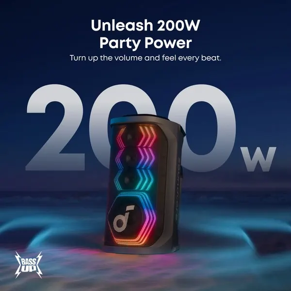 დინამიკი Soundcore Rave 3S AI Karaoke Speaker 200W Black