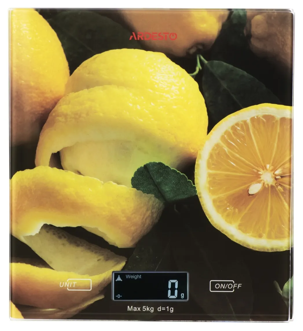 სამზარეულოს სასწორი ARDESTO Kitchen scale SCK-893 LEMON