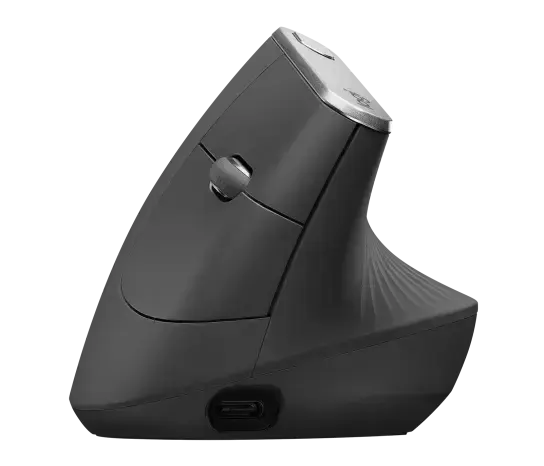 logitech, MX Vertical, Mouse, Graphite