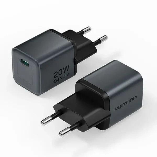 დამტენი VENTION GaNDash Adapter 20W