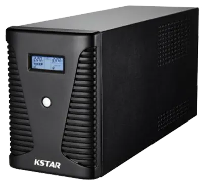 უწყვეტი კვების წყარო (UPS) - 1000VA/600W, ეკრანით, KSTAR KS-UA1000