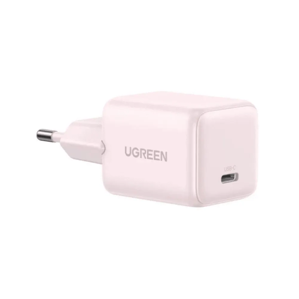 მობილურის დამტენი UGREEN X512 (55556), 20W, Type-C GaN Fast Charger, Pink