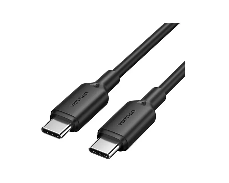 კაბელი Vention TRCBF USB 2.0 Type-C 60W PD Cable 1m Black