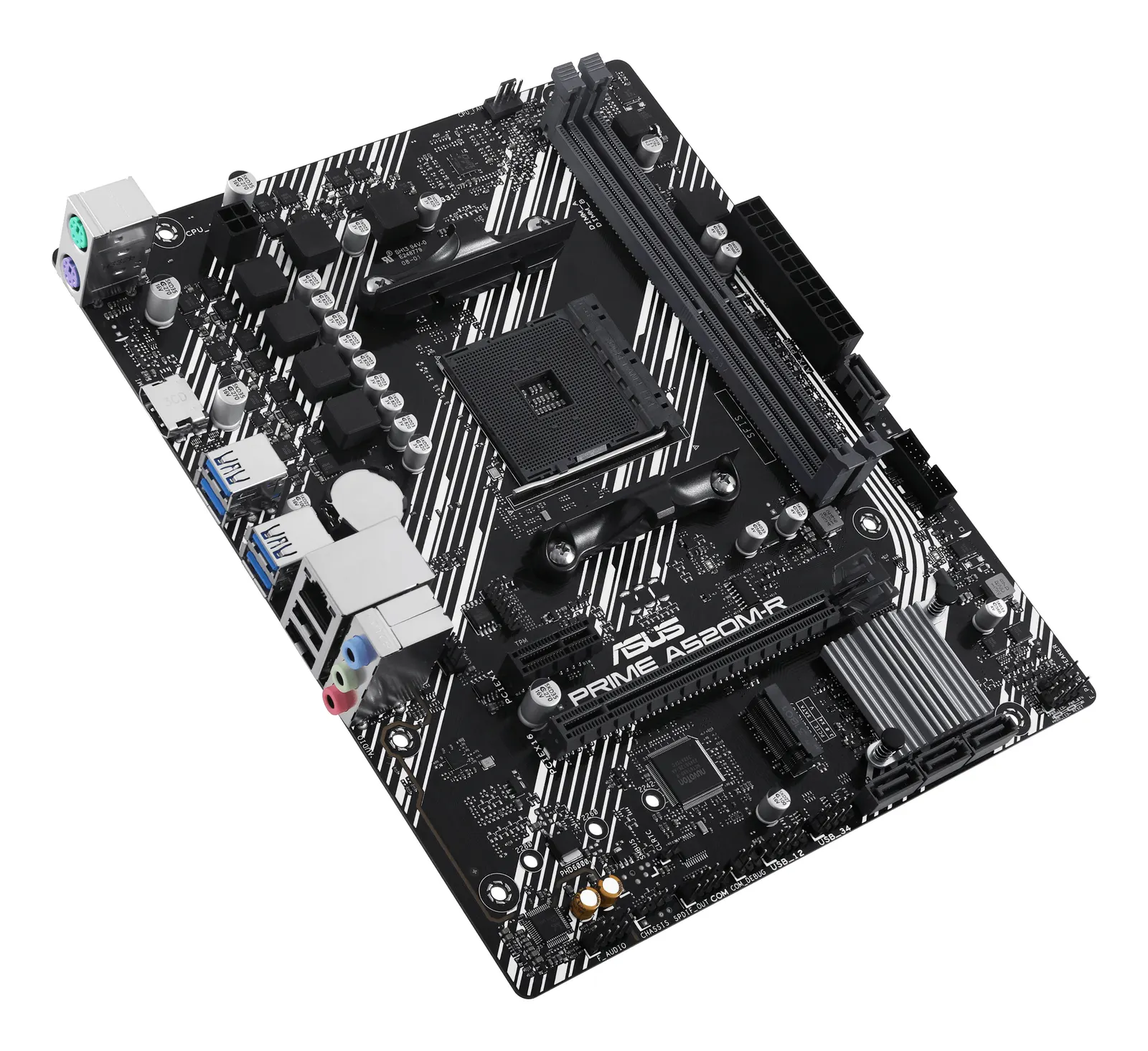 დედაპლატა ASUS Motherboard PRIME A520M-R sAM4 A520 2xDDR4 M.2 HDMI mATX