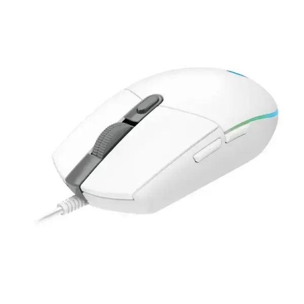 logitech, G203, Mouse (RGB) White