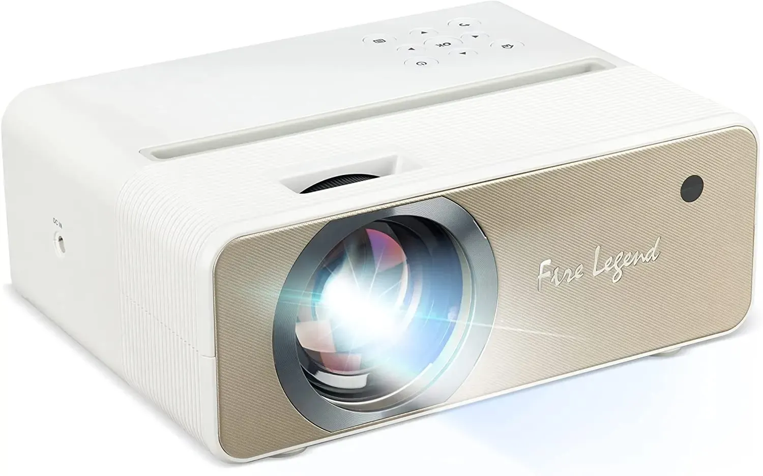 პროექტორი MR.JU411.001, Aopen QF12 LED -Projection system LCD -Wireless Projection, HDMI, MicroSD, Native FHD
