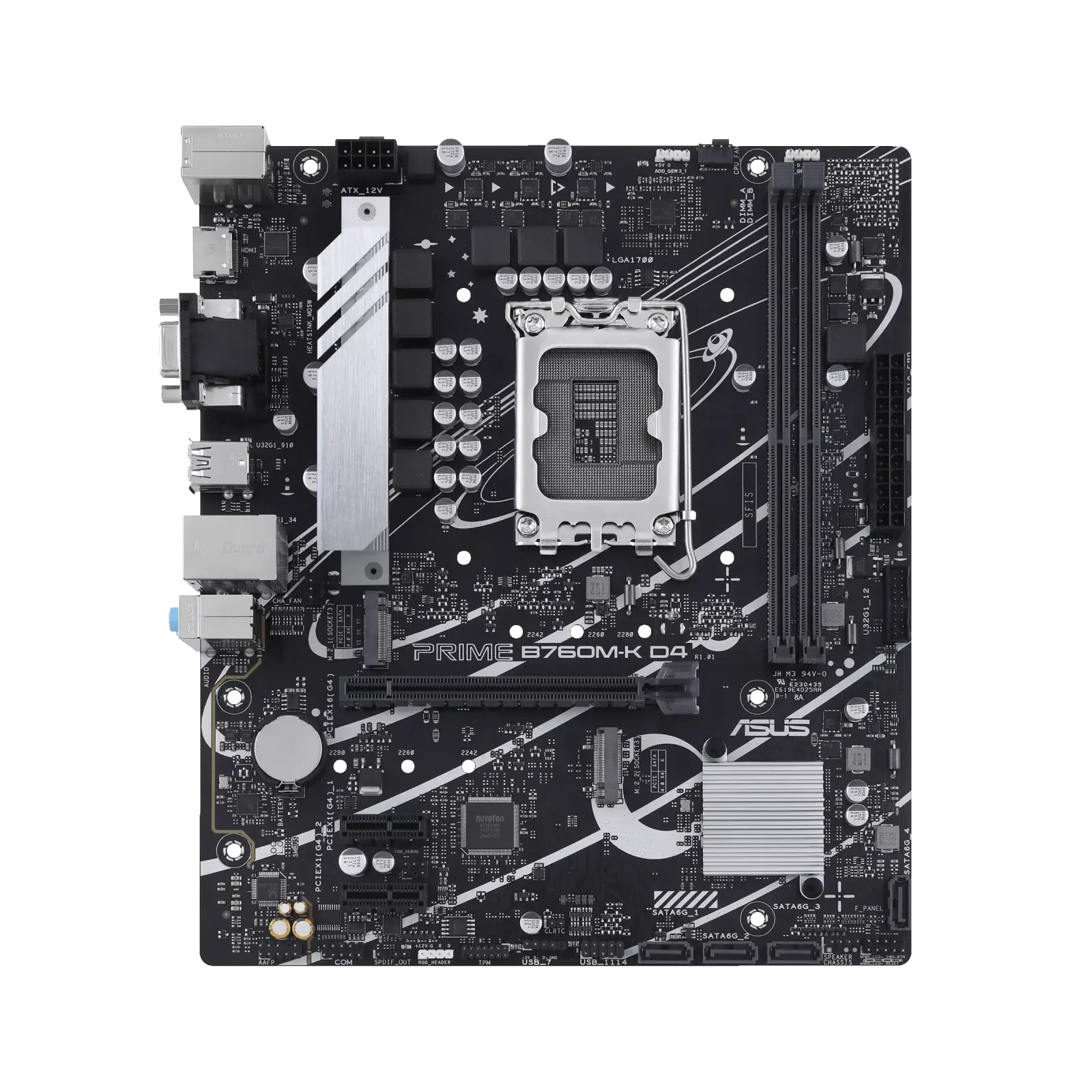 დედაპლატა ASUS, PRIME B760M-K D4