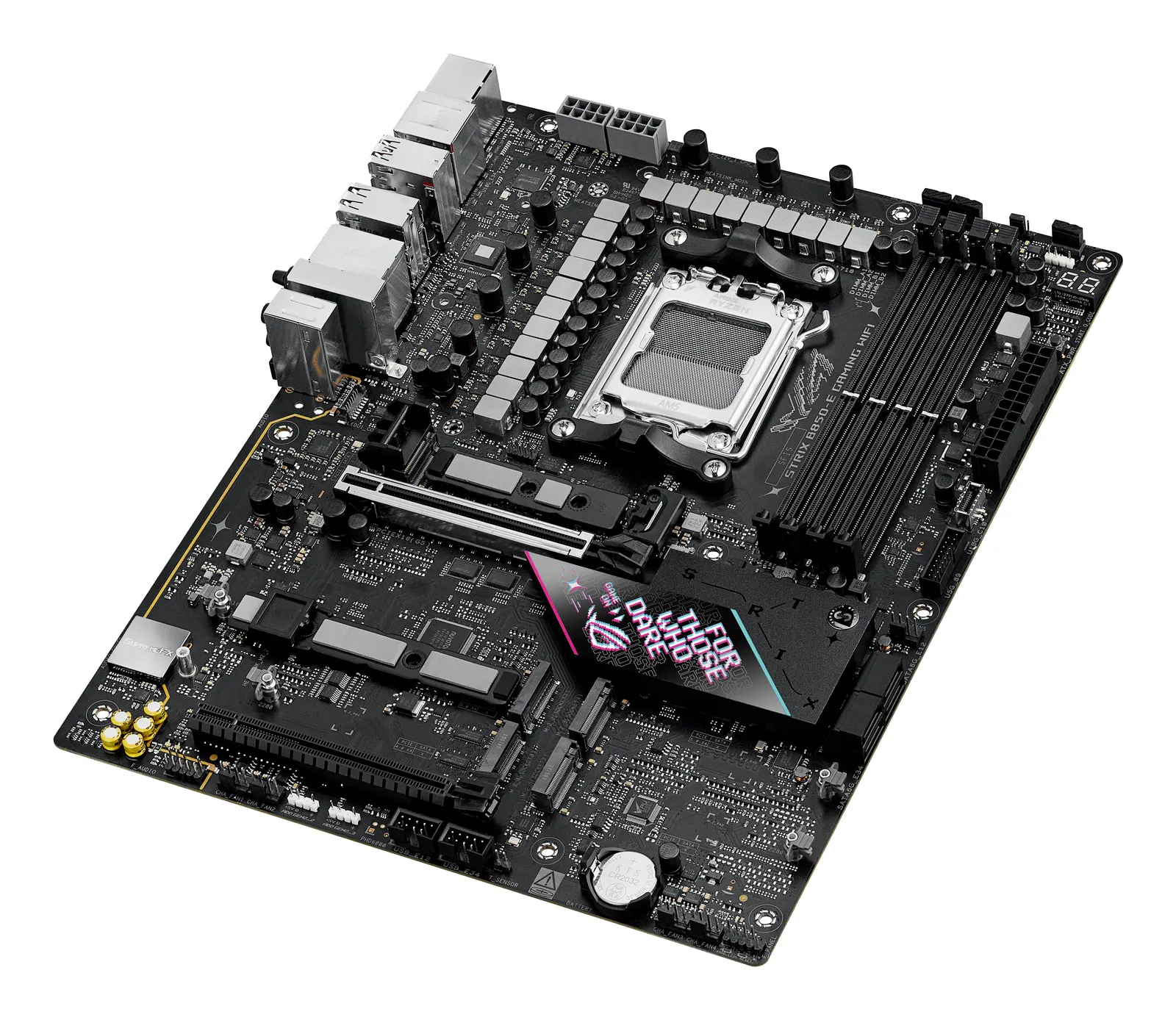 ASUS Motherboard ROG STRIX B850-E GAMING WIFI sAM5 B850 4xDDR5 M.2 HDMI DP USB Type-C Wi-Fi BT ATX