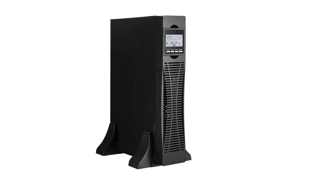 უწყვეტი კვების წყარო (UPS) - 1KVA/0.9KW On-line RT, 2x9AH აკუმულატორით, KSTAR MP RT 1k S-24V