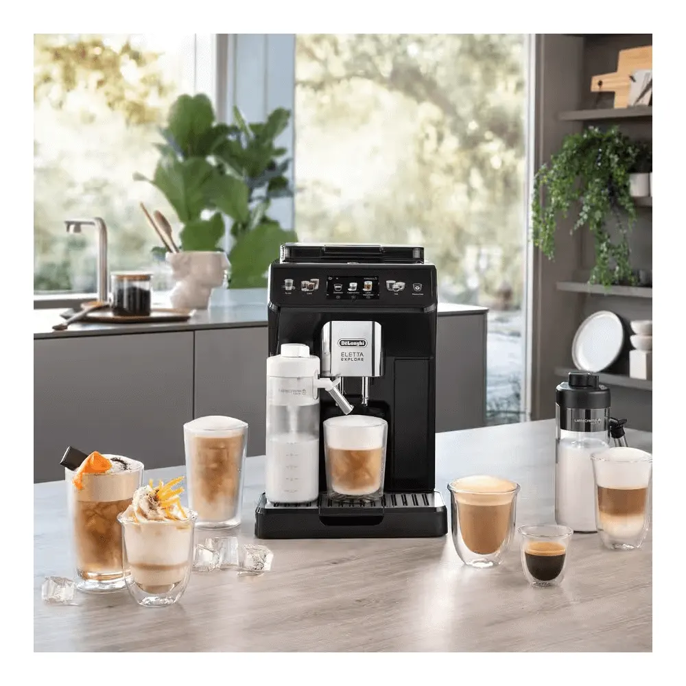 ყავის აპარატი DeLonghi ECAM450.55.G, 1450W, 1.8L, Coffee Machine, Grey
