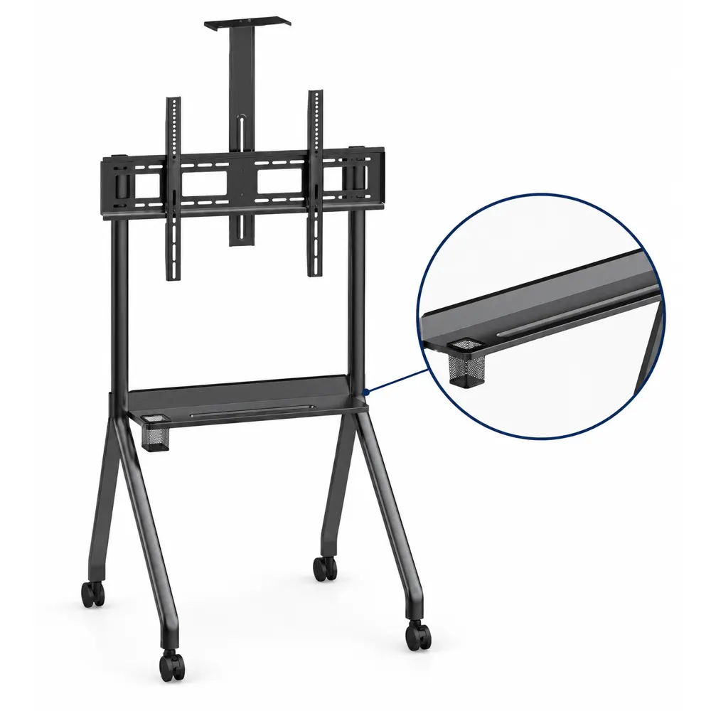 AllScreen TR42, 42"-86", TV Mount With Roller, Black