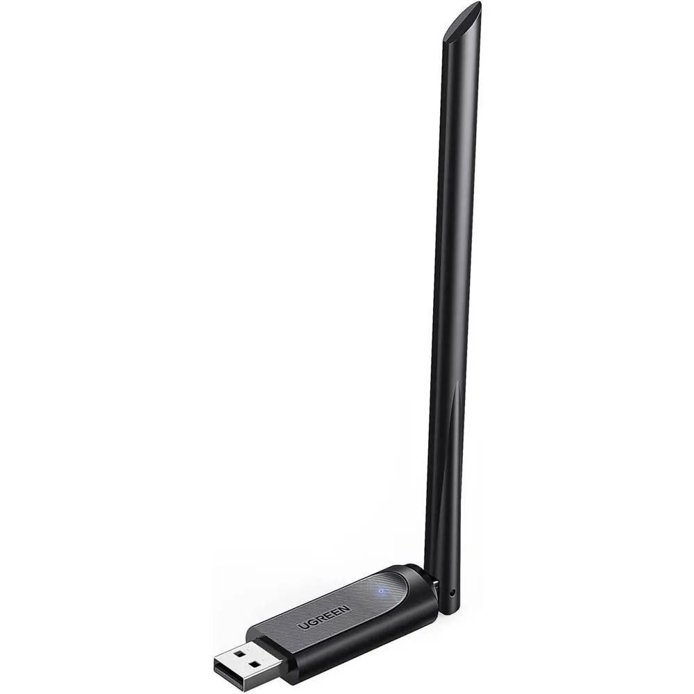 Wifi ადაპტერი UGREEN CM496 (90339), Wifi Adapter, Black
