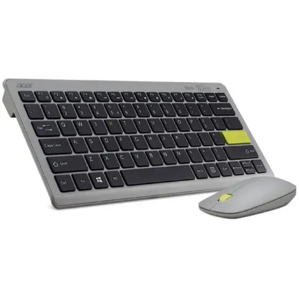კლავიატურა Acer, OP-VR KEYB NB, Keyboard + Mouse (Combo) Grey