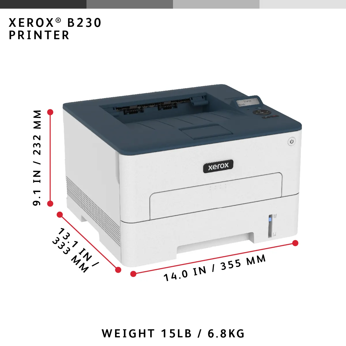 პრინტერი Pritner A4 Xerox B230 (Wi-Fi)