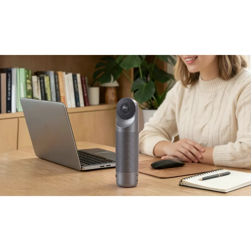 Conference camera Kandao Meeting Pro 2 MT0901, 4K UHD, RJ45, HDMI, USB, Type-C, Bluetooth, WiFi, 360° All-in-one AI Conference Device, Black
